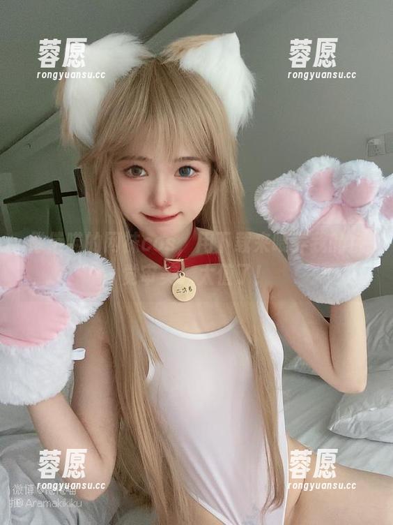 倦倦喵的网袜cos，用下载来喂养我的视觉审美，太值了！